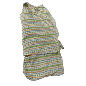 Halo Sleep Sack Infant Baby Size Newborn 8 - 12 lbs Green Blue White Print